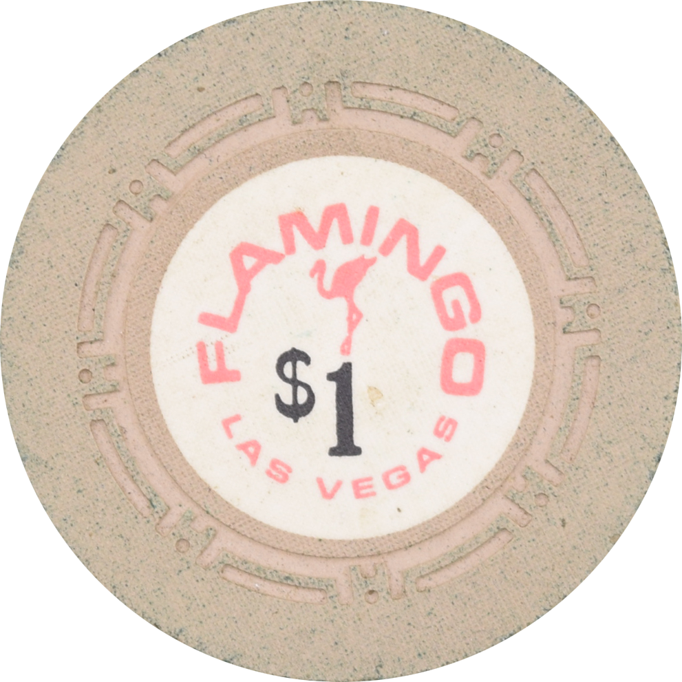 Flamingo Casino Las Vegas Nevada $1 Chip 1972