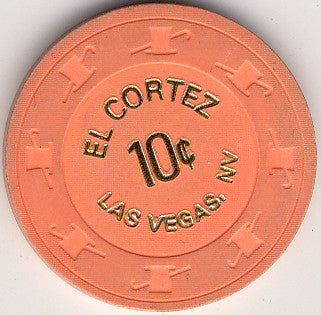 El Cortez 10 (orange 1970s) Chip - Spinettis Gaming - 1