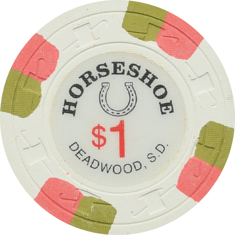Horseshoe Casino Deadwood South Dakota $1 Chip