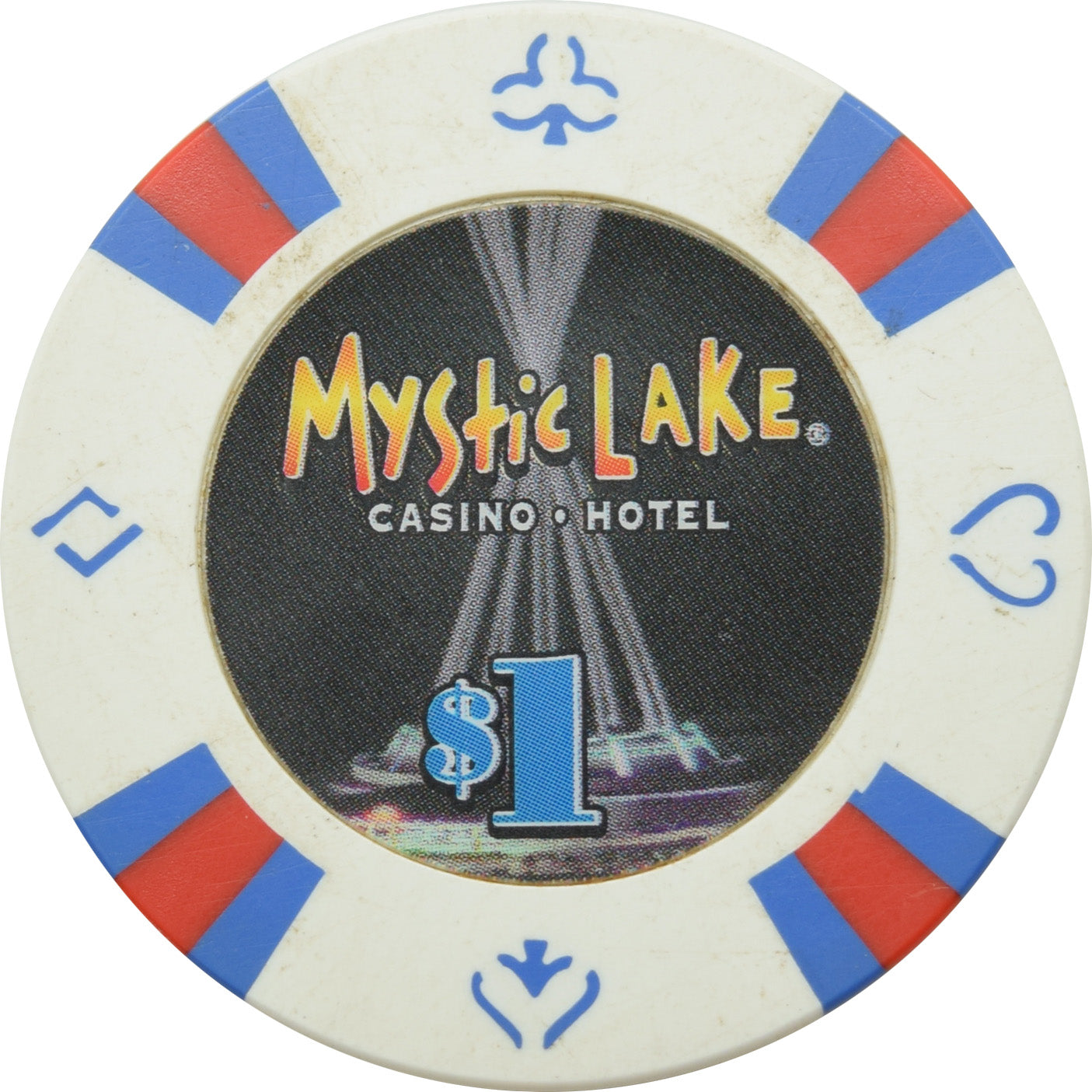 Mystic Lake Casino Prior Lake MN $1 Chip #2