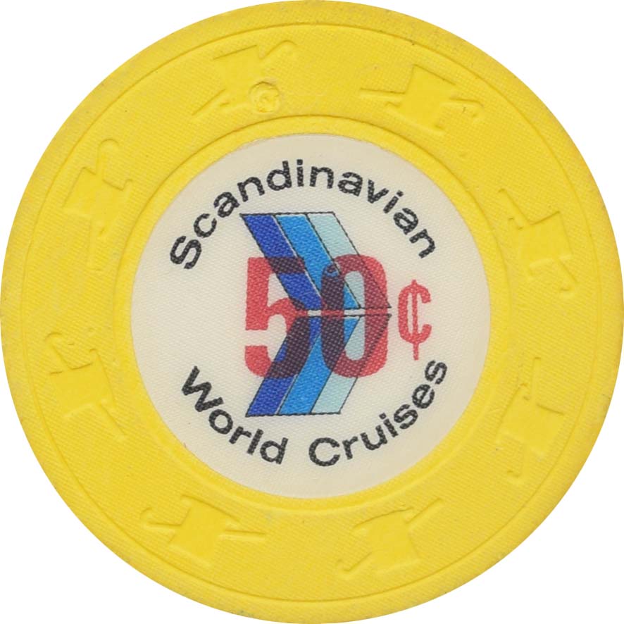 Scandinavian World Cruises 50 Cent Chip